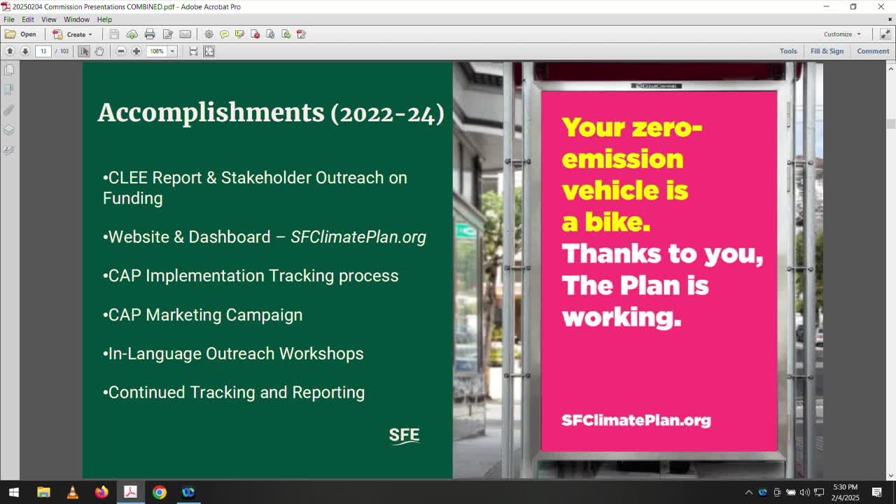 San Francisco announces $22 billion Climate Action Plan funding and implementation strategies