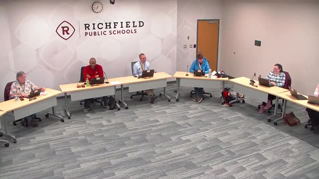Richfield Public Schools board meeting highlights middle school achievements and initiatives