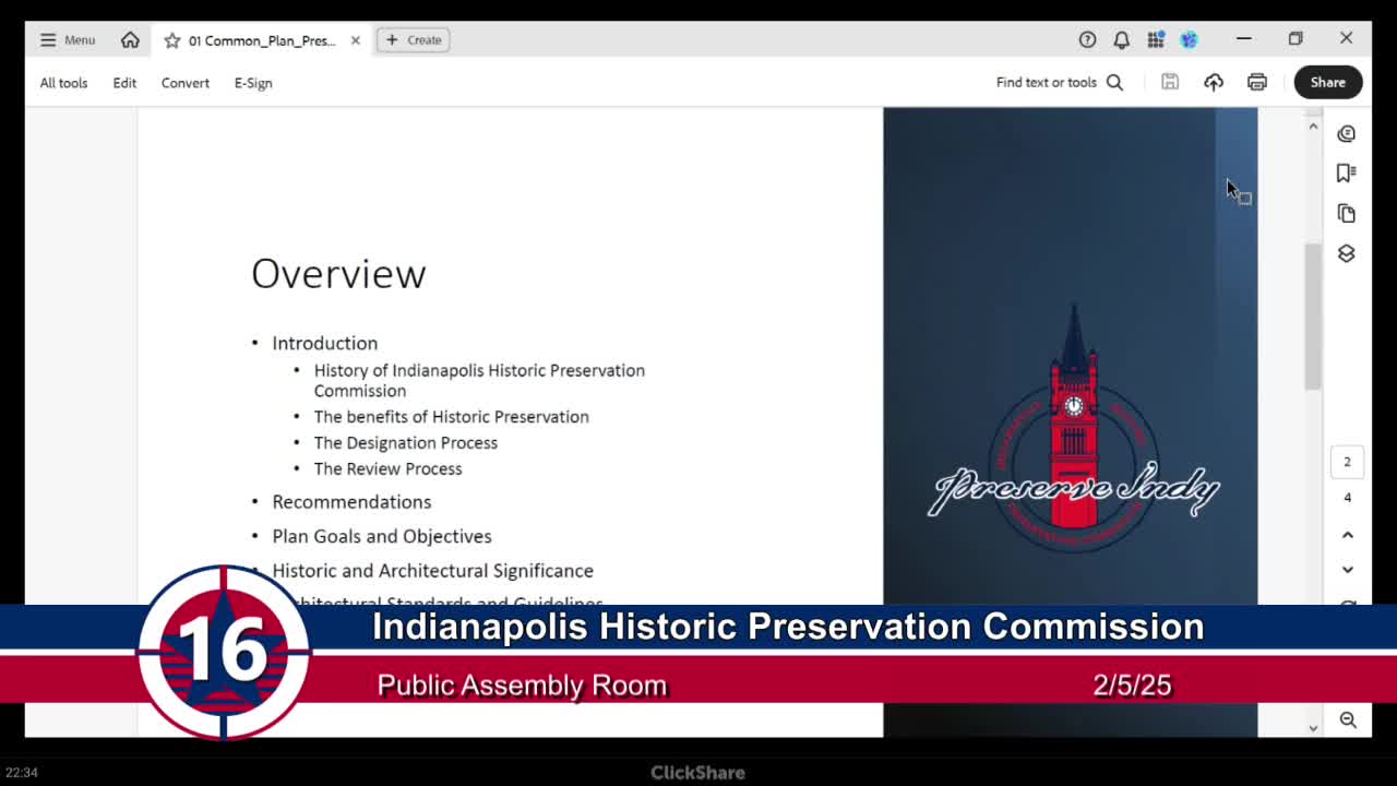 Indianapolis Historic Preservation Commission launches centralized resource for historic property owners
