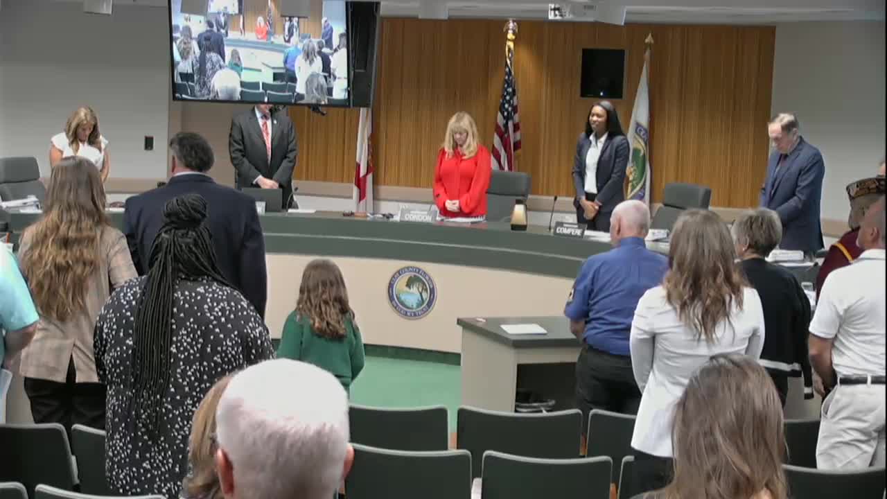 Clay County commissioners honor veterans and declare POW MIA Recognition Day