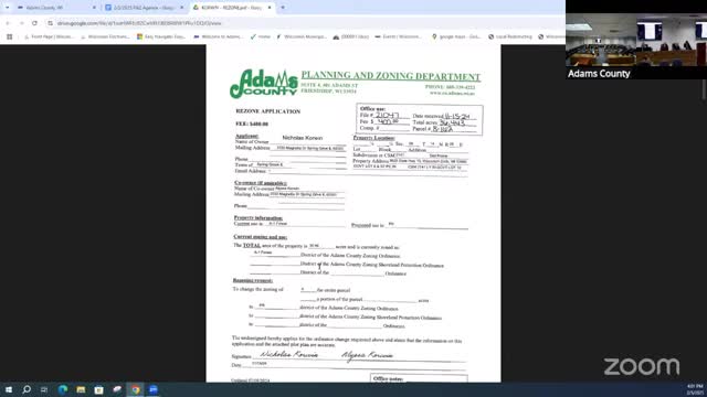 Nick Corwin seeks Del Prairie rezone for luxury cabins and short term rentals