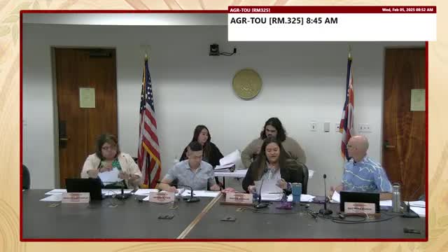 Joint House committees approve agritourism bills with amendments, delay effective date to continue rulemaking