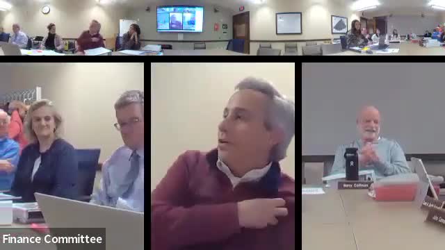 Finance Committee discusses replacing town billing and financial software; staff urge enterprise approach