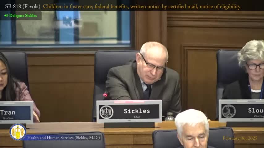 Subcommittee unanimously approves multiple Senate bills including health education and efficiency measures