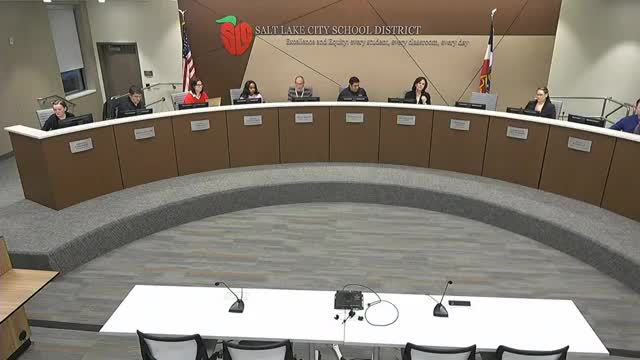 Salt Lake City schools see declining Title I, carryover tapped; district outlines allocation plan and fee changes