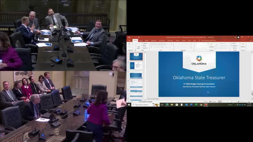 Oklahoma treasurer reports $1.36 billion in unclaimed property, asks to use interest to fund Legacy Capital Fund administration