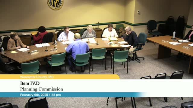 Planning commission recommends comprehensive-plan changes for Ocean Downs tank and interconnections to bolster water and wastewater redundancy