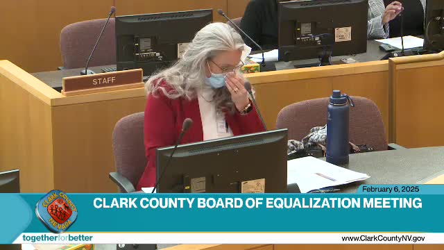 Clark County BOE upholds assessor value for Owens Avenue strip center; denies several untimely appeals