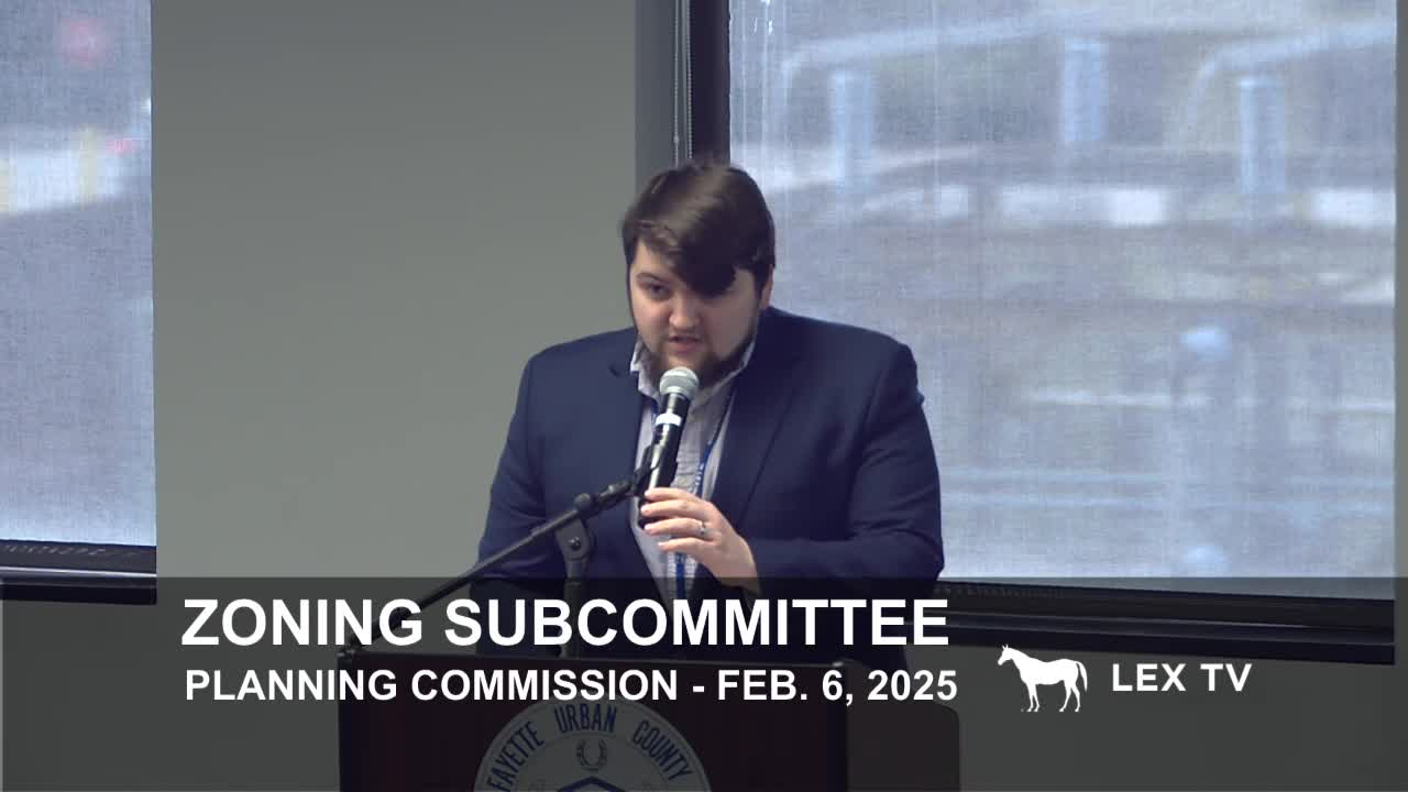 Planning commission approves rezoning for Town Branch Park offices near Gatton Park with conditional use limits