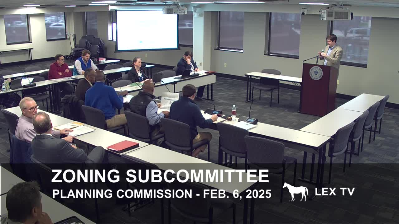 Zoning committee postpones D & J Realty rezoning request for RV storage at 125 Canebrake