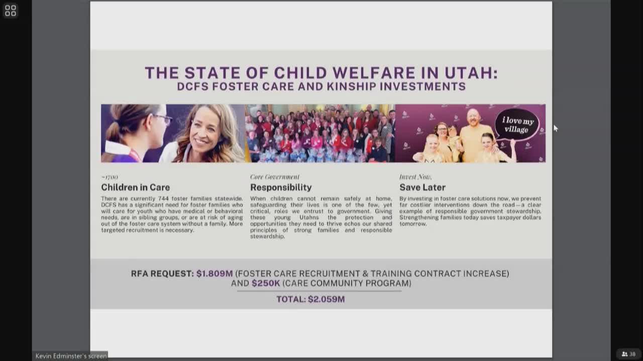 First Lady launches care communities initiative to support foster families statewide