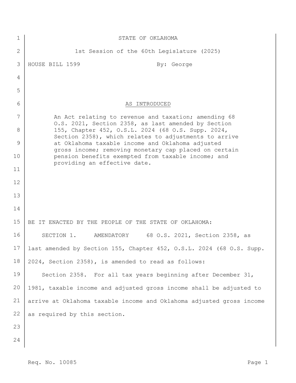 Oklahoma allows increased tax deductions for college savings contributions