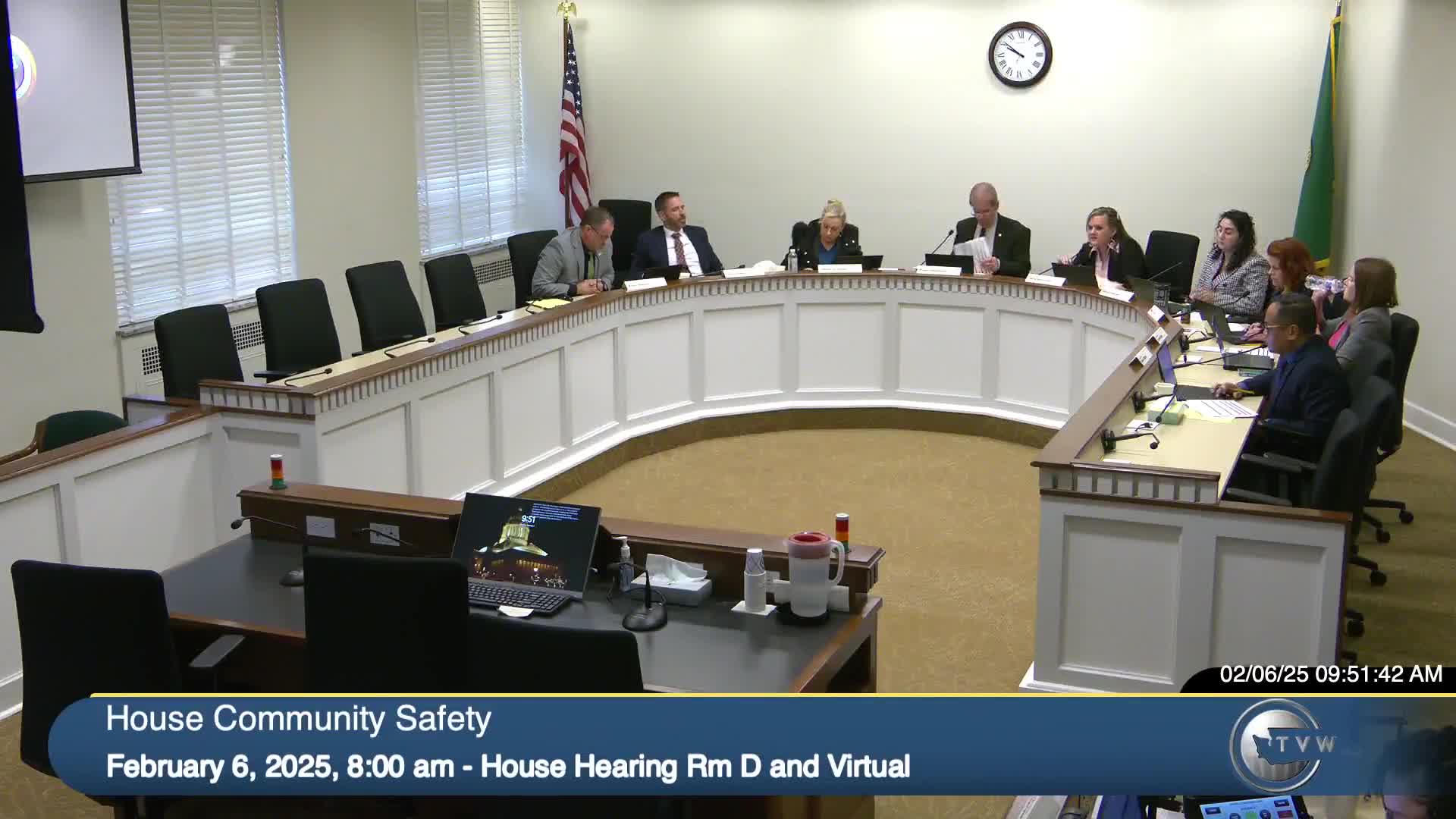 Washington lawmakers debate controversial bill on parole reform and victim rights