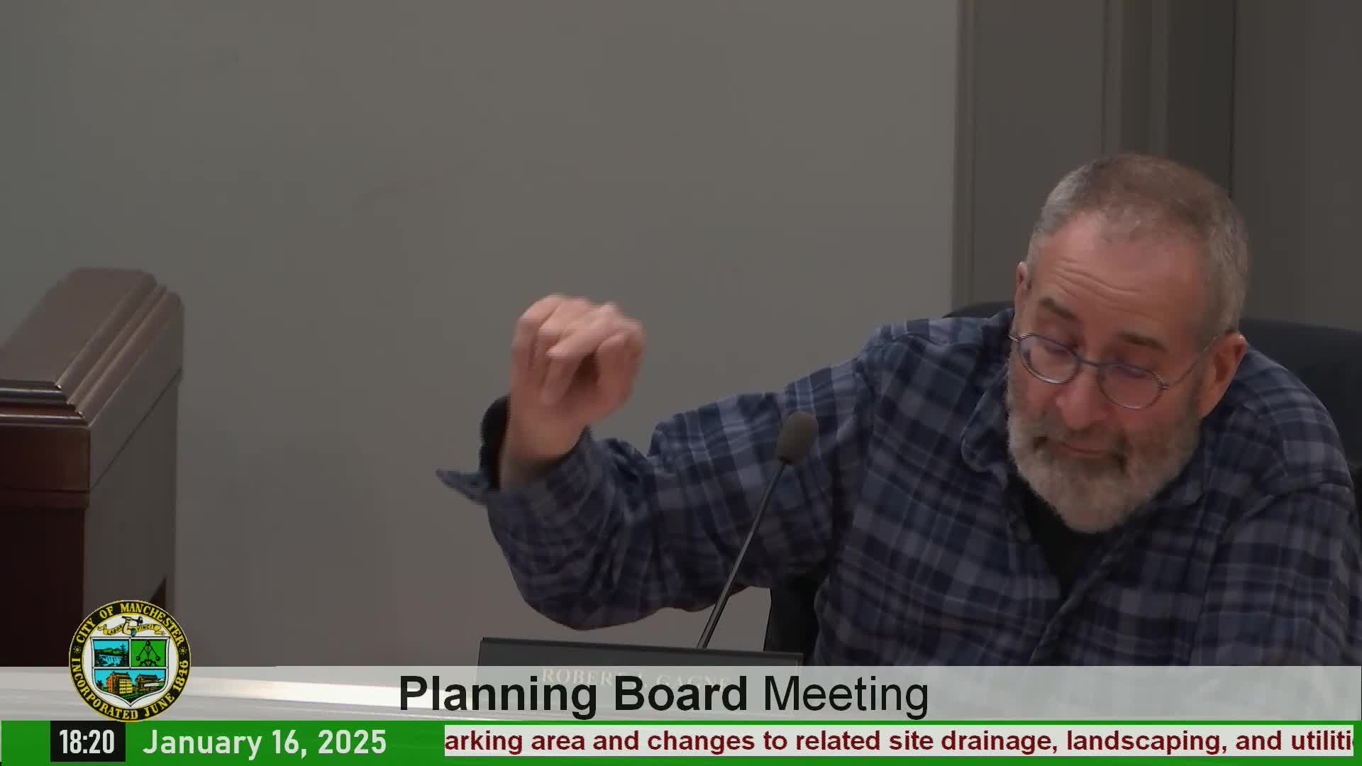 Board approves amendment to site plan at 896 Gough Falls Road, grants landscaping waiver