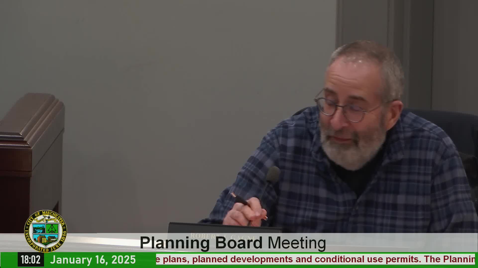 Manchester planning board approves PDSP 2024-004, grants two waivers