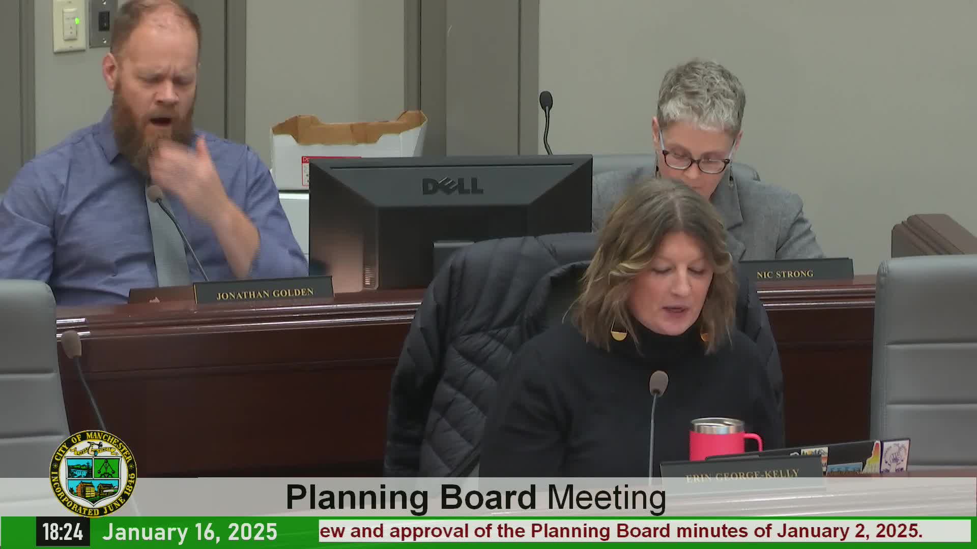 Planning board approves Jan. 2 minutes and backs sending letter to zoning ordinance steering committee