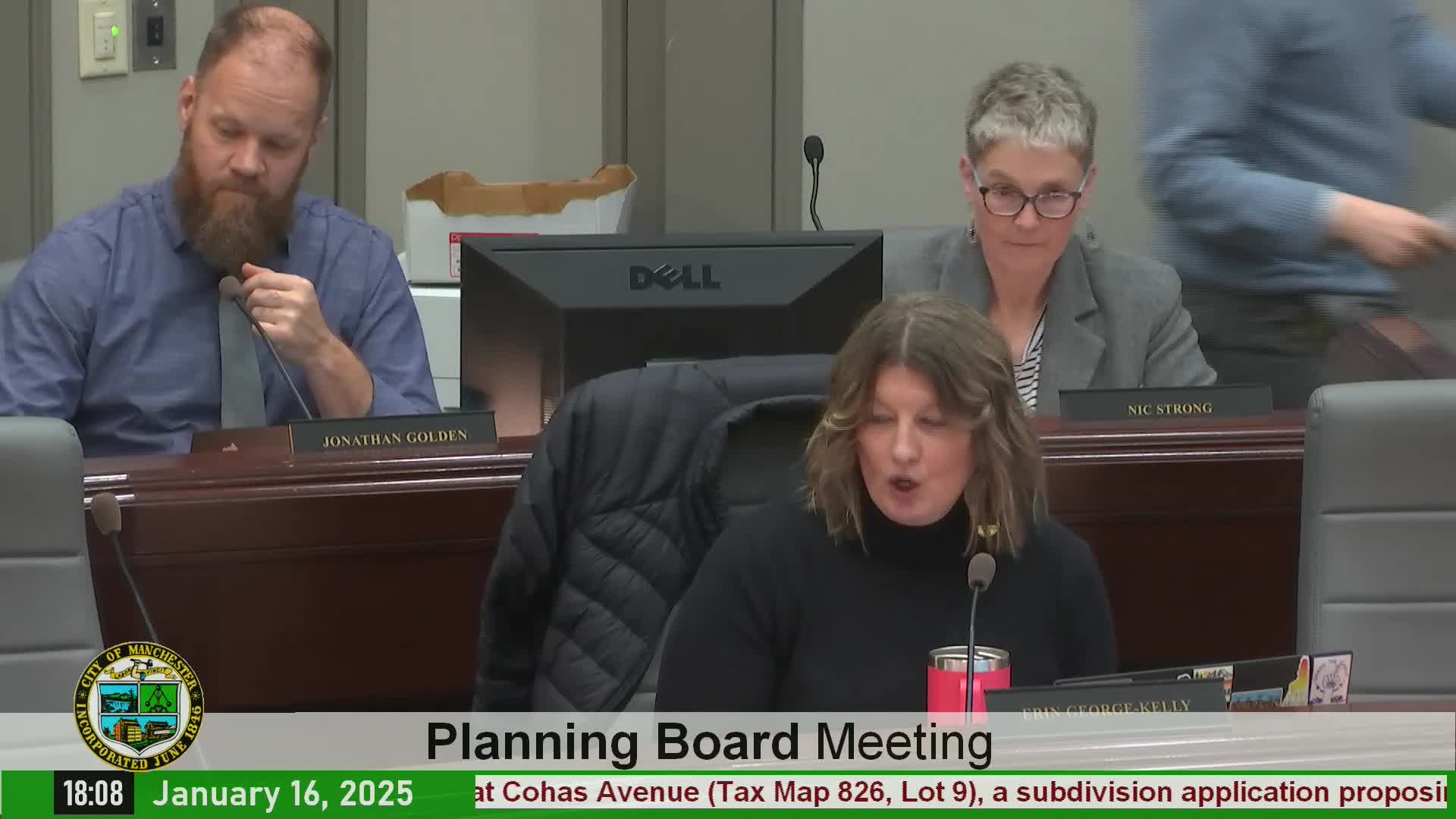 Board approves subdivision of Manchester Waterworks parcel at Coas Avenue; abutter boundary concern addressed