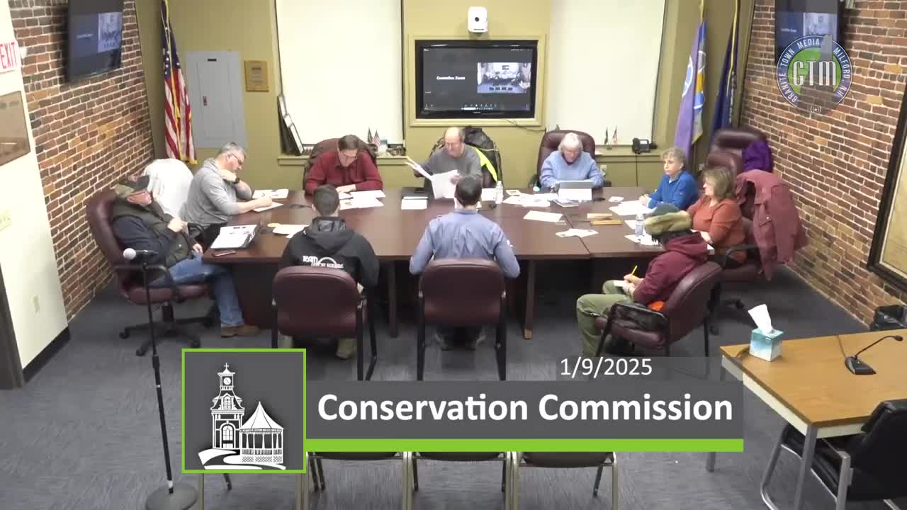 Residents propose 18-hole disc-golf course in Mileslip Forest; conservation commission raises questions on access, impact and long-term maintenance