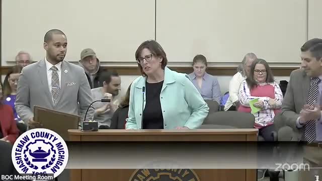 Washtenaw County honors Jane Nickert for 10 years of public health leadership