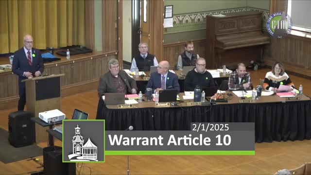 Milford debate on fire staffing centers on volunteer decline and a motion to clarify six‑month funding