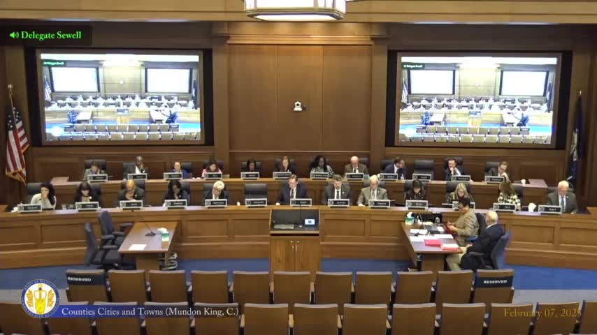 Legislative committee reports multiple local charter, planning and housing bills; votes at a glance