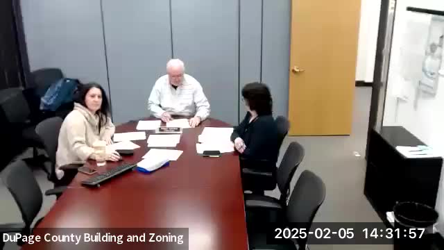 Homeowner seeks DuPage County variances to reduce rear-yard setbacks for addition and patio