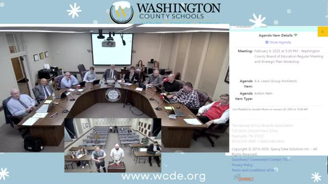 Lewis Group updates construction work; Daniel Boone HS HVAC item deferred to workshop