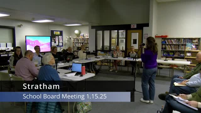 Stratham board hears FAC support for $12M bond, rejects original budget then approves smaller amended budget; bond and trust-fund measures pass