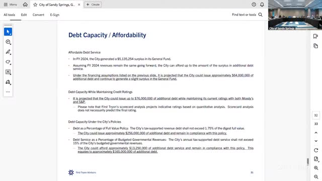 Council hears that water litigation aims to remove surcharge; staff says buying system is not the objective