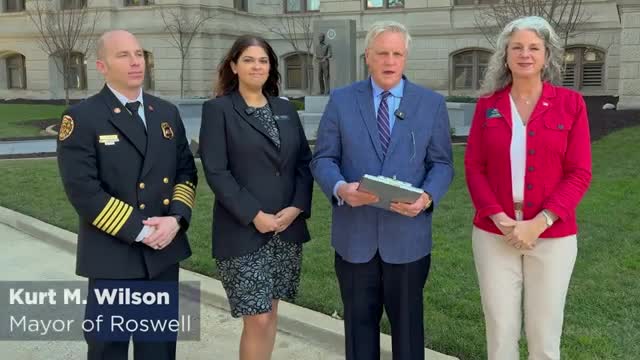 Roswell honors Battalion Chief Jason Patterson and Captain Chad Miller with state awards