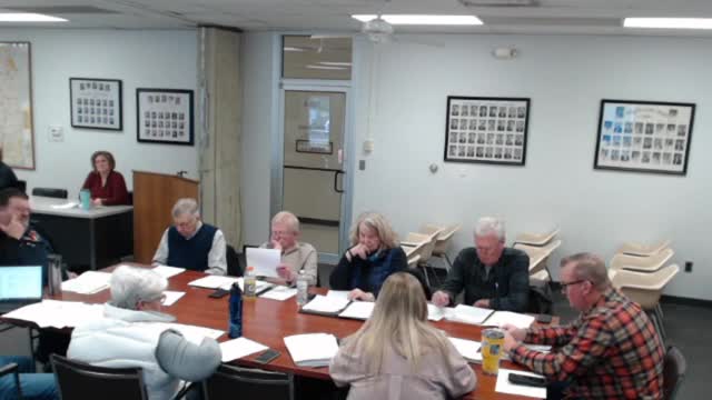 Committee approves new accounts for renewable energy deposits and prepares revisions to solar, wind and battery ordinances