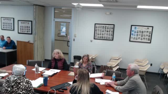 Finance committee reviews 2025 budget amid negative general fund balance