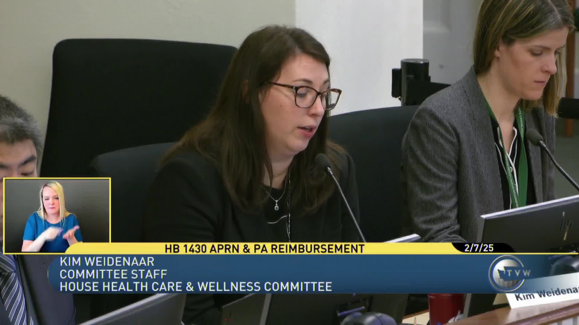 Panel advances bill to require parity in reimbursement for APRNs and PAs in certain settings