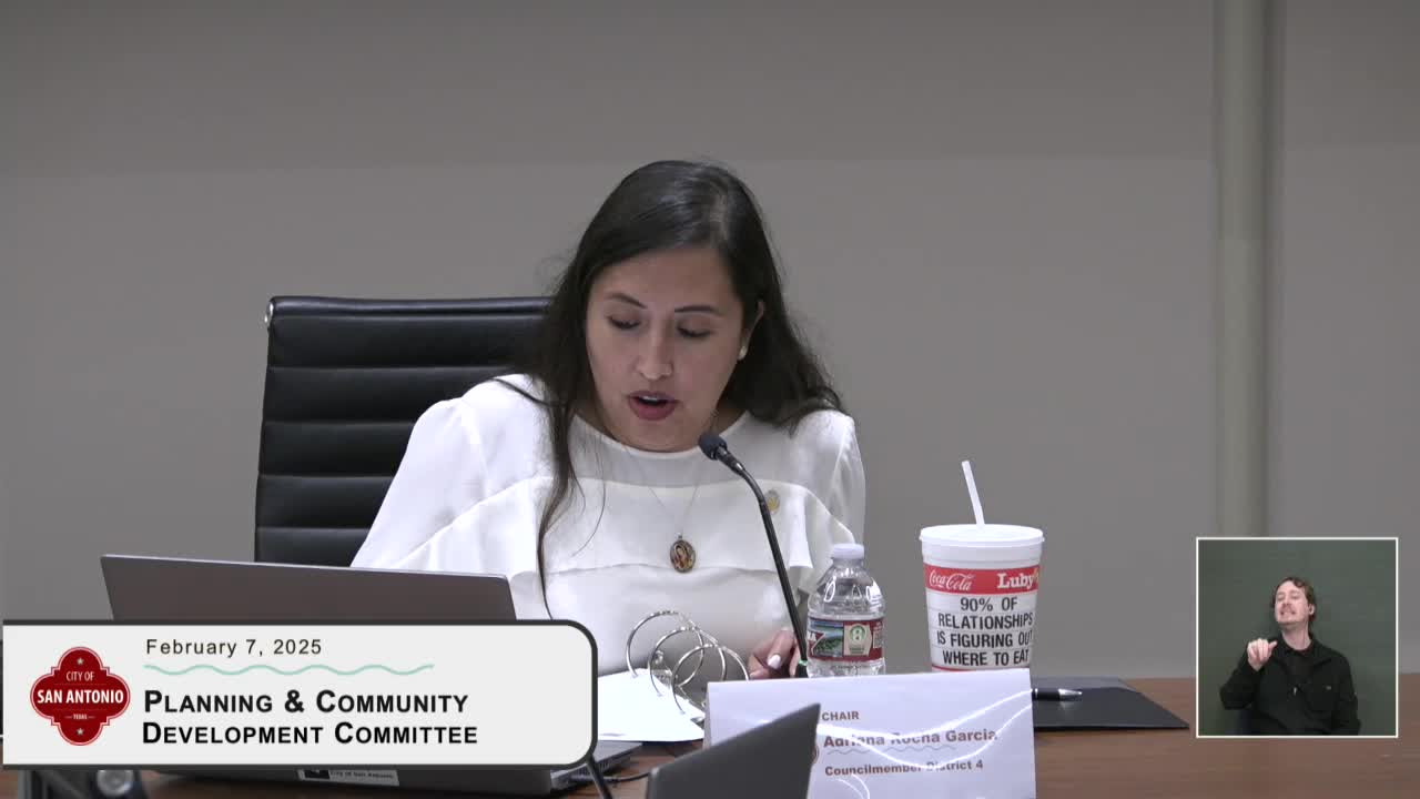 Committee reviews proposed 1,854‑acre Terrea Cholo annexation, staff recommends tax‑increment reinvestment