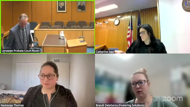 Court adopts case service plan, keeps reunification goal in Lenawee County juvenile hearing