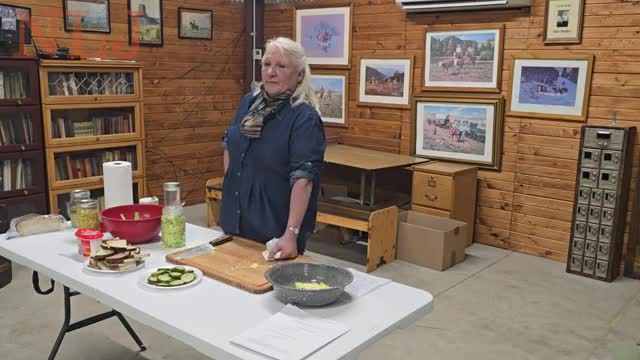 Local chefs share techniques for making sauerkraut and sourdough bread