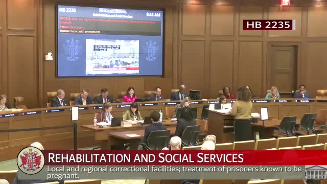 Committee moves bill to ensure people released from DOC get ID or documentation for DMV