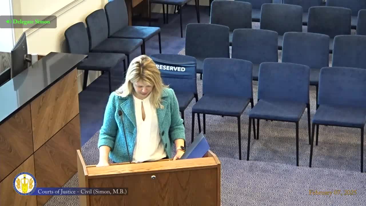 Subcommittee reports bill allowing circuit court to appoint guardian ad litem in specified cases