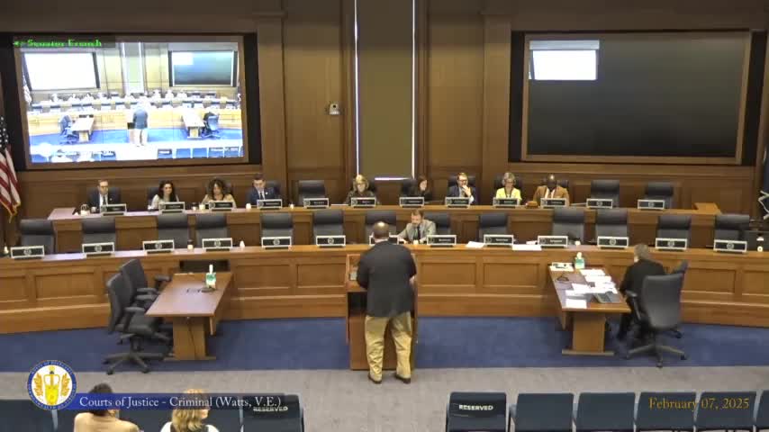 Subcommittee advances court‑recording and parks‑safety bills; sports officials measure carried and vaping bill tabled