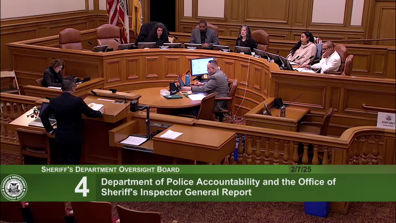 DPA presents 2024 case statistics to oversight board; inspectors general staffing shortfall highlighted