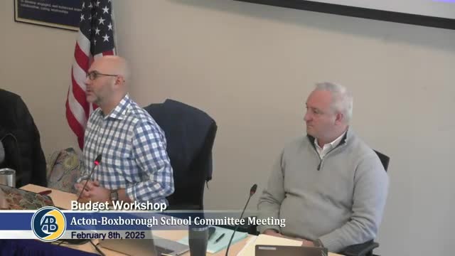 Acton-Boxborough sets preliminary FY26 budget, approves small increase after debate over staffing cuts
