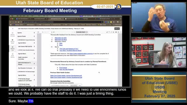 Board votes to remove controversial consent videos from USDB curriculum