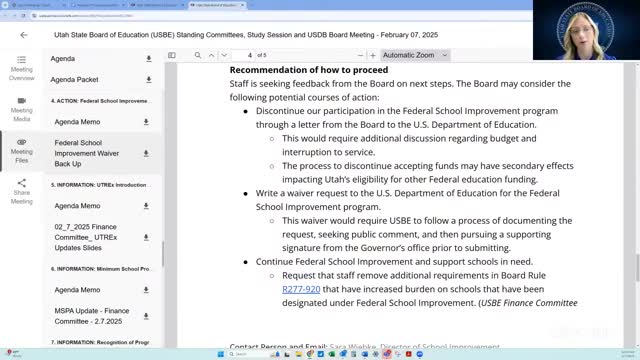 USBE updates Utrecht data specification: summer EBT fields, OMB race/ethnicity guidance and validation changes