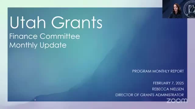 Utah Grants platform to add program tagging and consolidated pre-application; storage and license costs flagged as risk