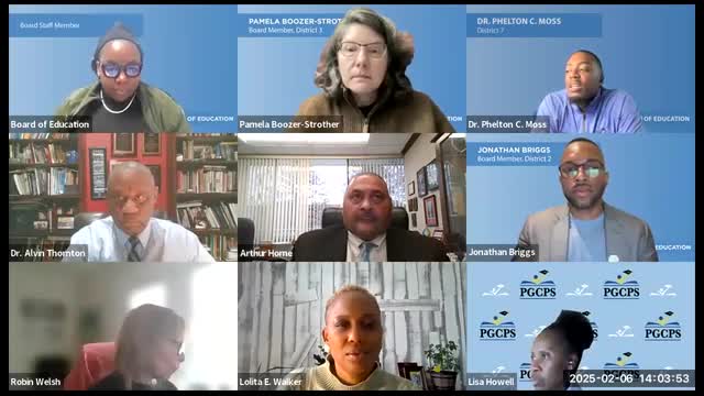 PGCPS officials say Maryland bill delays and oversight shifts will cut FY26 revenues and pause community‑school grants