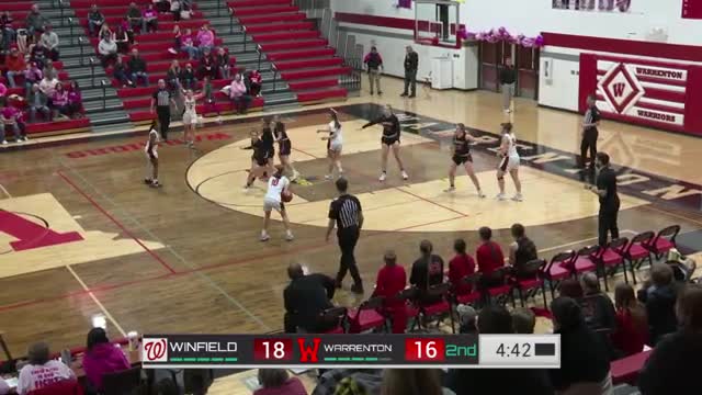 Warrenton Warriors surge past Winfield with late first-half efforts