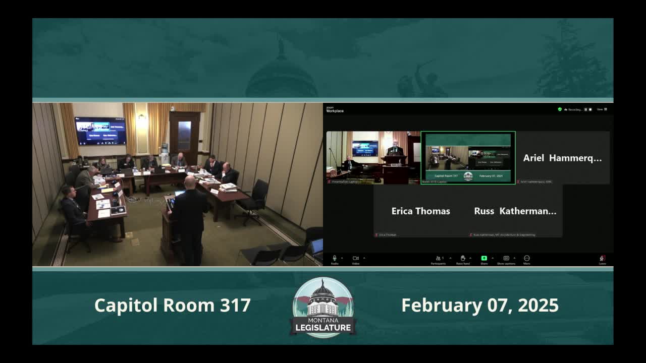 Subcommittee reviews Guard aviation and facility projects, including phase‑2 work and Fort Harrison upgrades