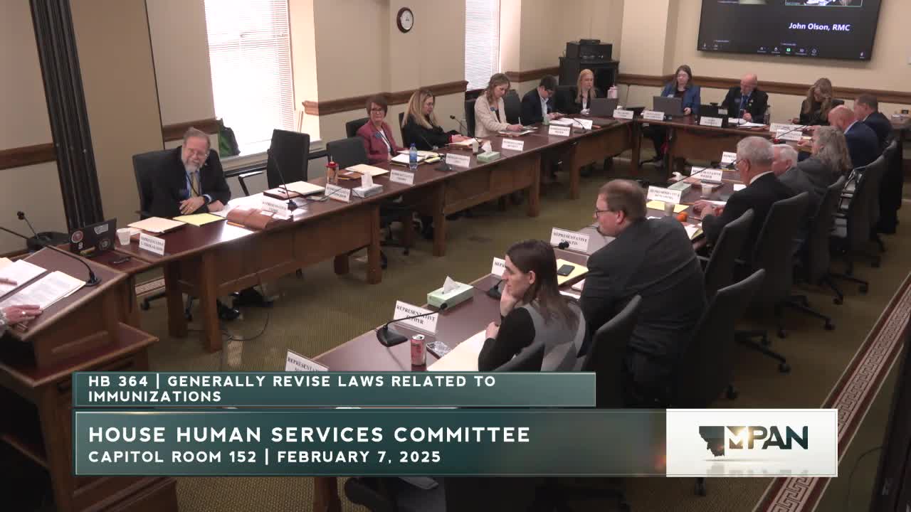 House panel hears bill to resume de‑identified school immunization reports to DPHHS and CDC