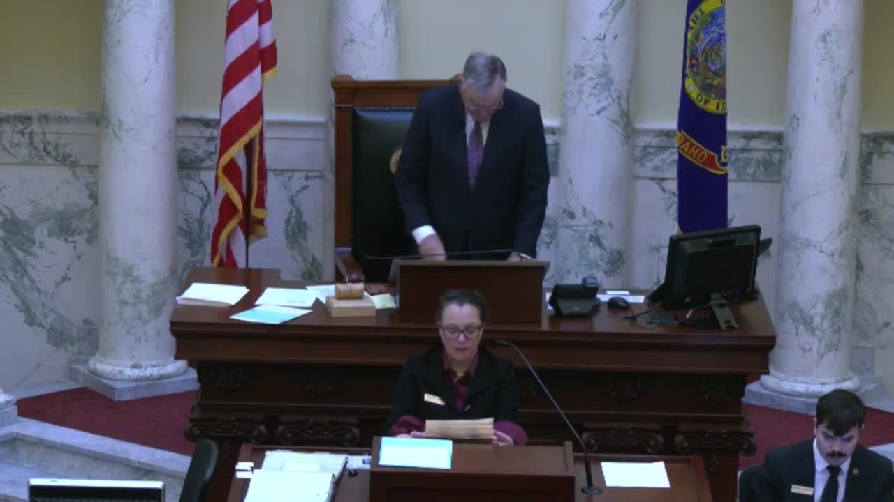 Senate reads multiple bills and refers measures to committees, including AI, education and property-tax proposals