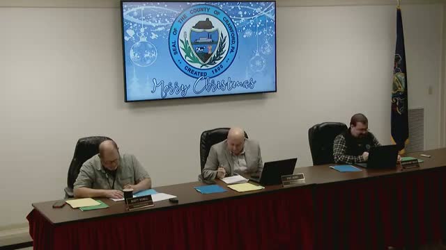 Crawford County sets 2025 pay rates and ratifies key invoices, including large termination fee